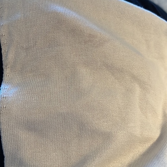 Ann Taylor cardigan set two piece cascade cardigan and sleeveless top silk Sz S - Picture 8 of 9